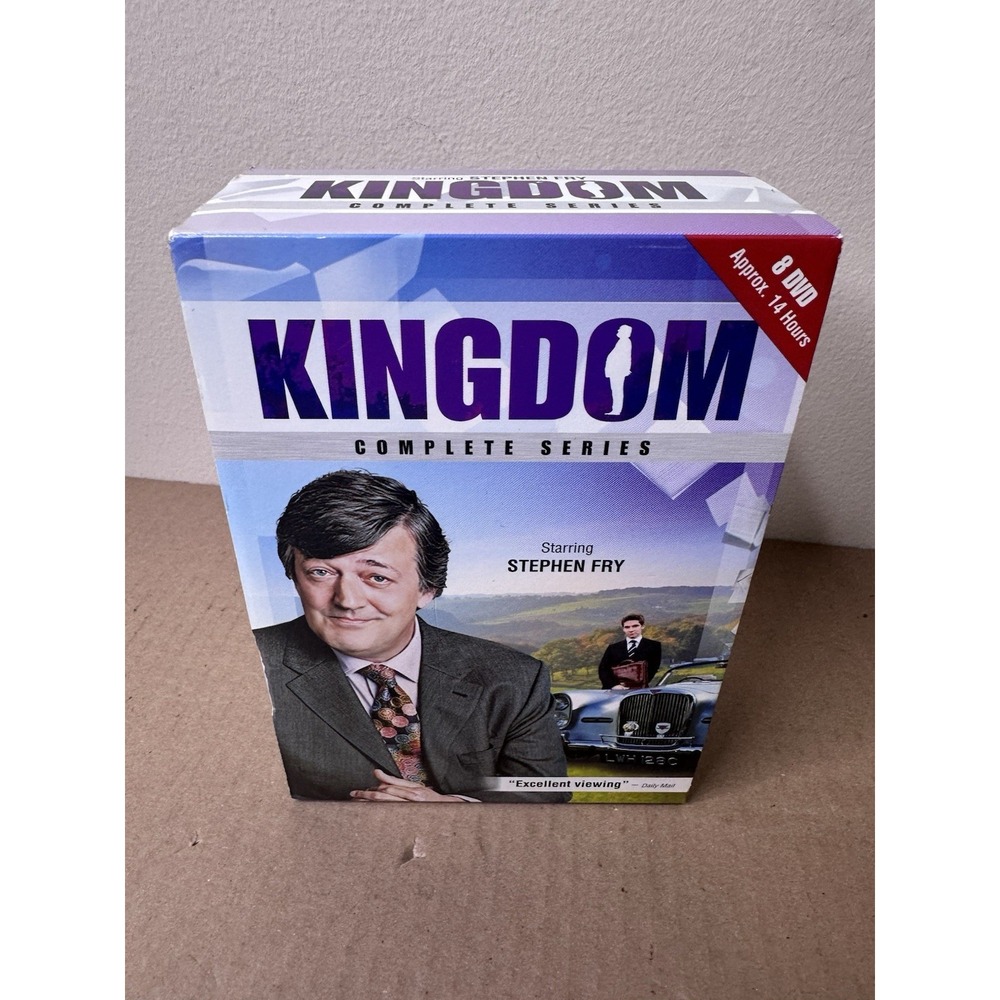 Kingdom Complete Series DVD 2013 8-Disc Set Stephen Fry BBC TV Show